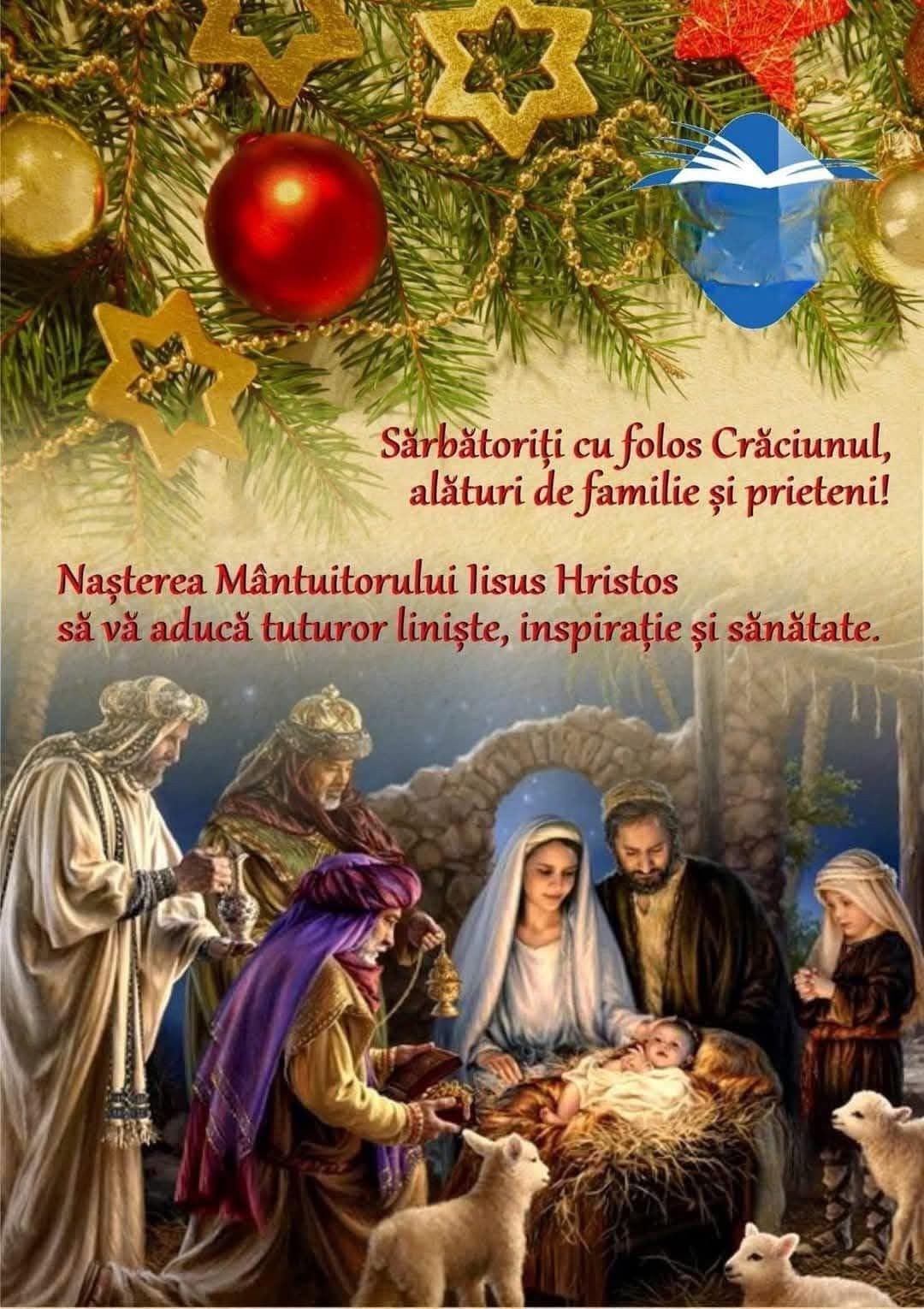 Mesajul de Crăciun din partea primăriei Ocna Sibiului