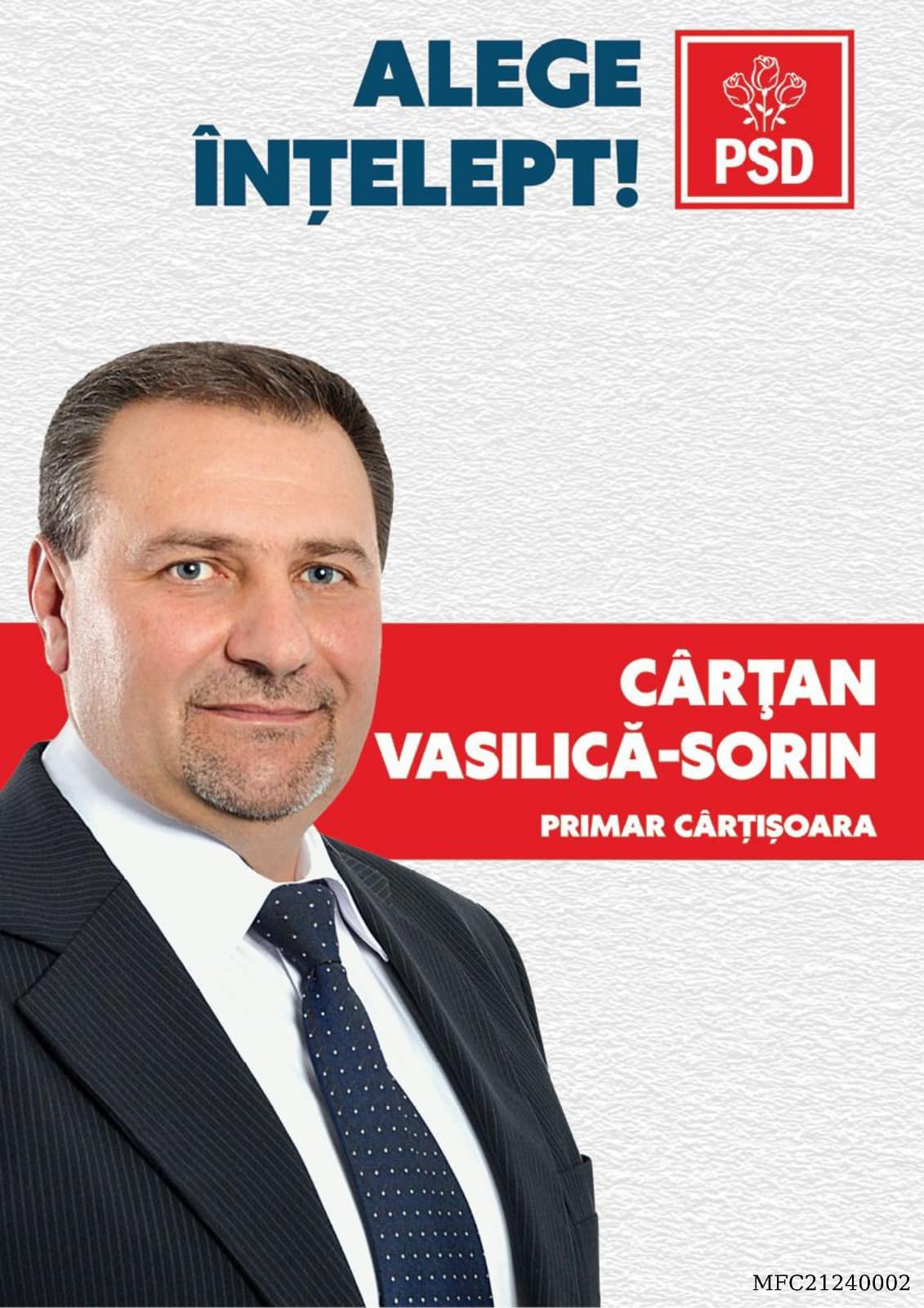Primarul PSD din Cârțișoara îndeamnă la vot pentru Călin Georgescu. „Nu este un mesaj transmis pe linie de partid”