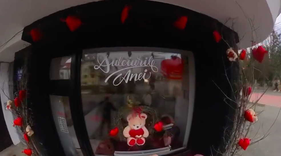 Furt la doi pași de centrul Sibiului. Proprietar: „Nu este vorba de sumă, erau ursuleți ieftini din Jumbo, este vorba de gest”