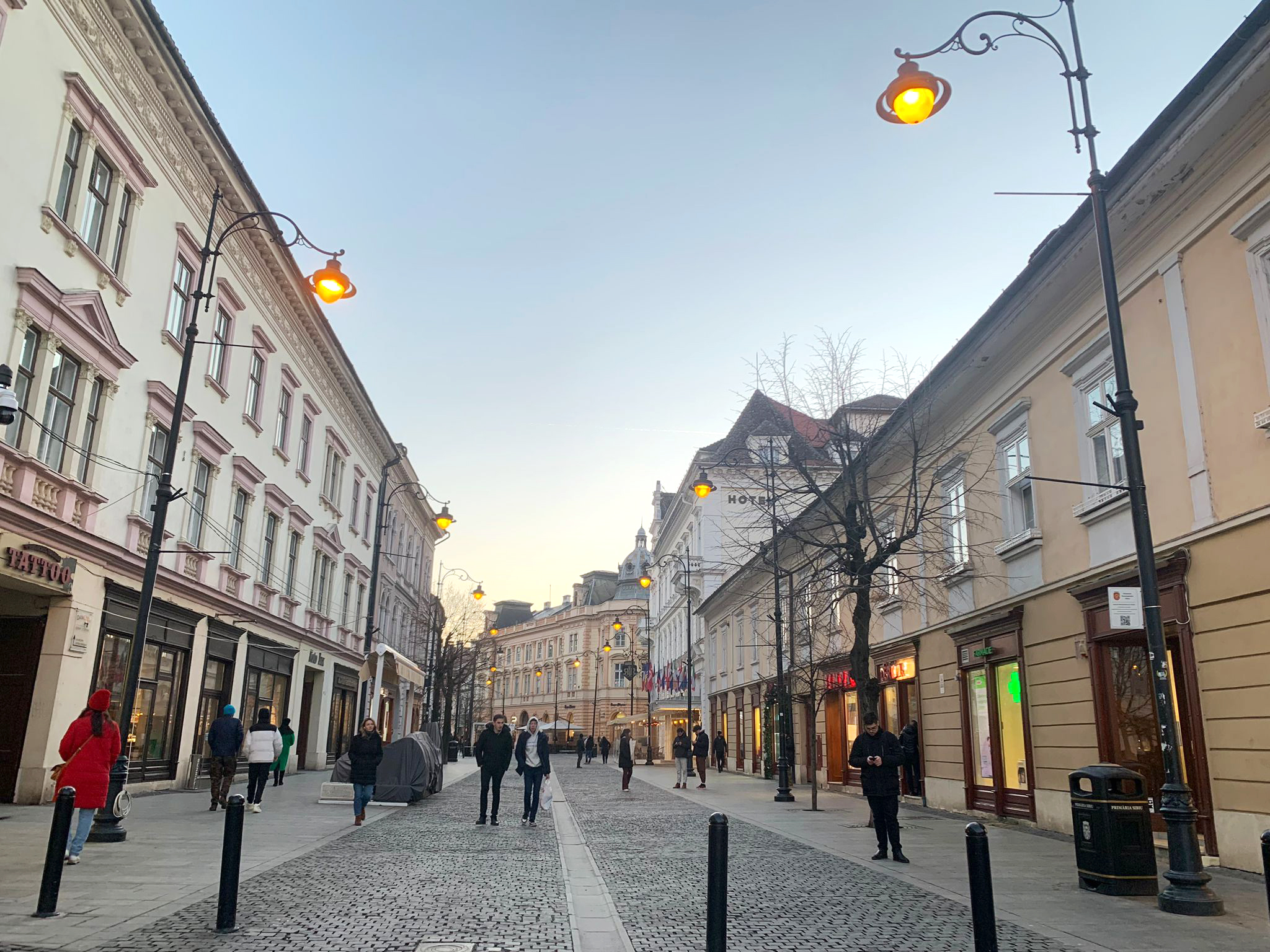 Între -6 și 7 grade, astăzi, în municipiul Sibiu