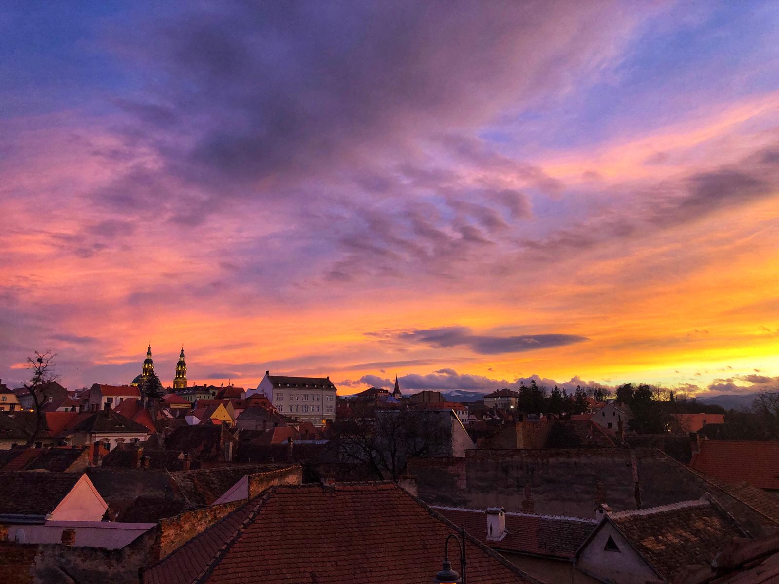 Cel mult 7 grade în municipiul Sibiu, astăzi