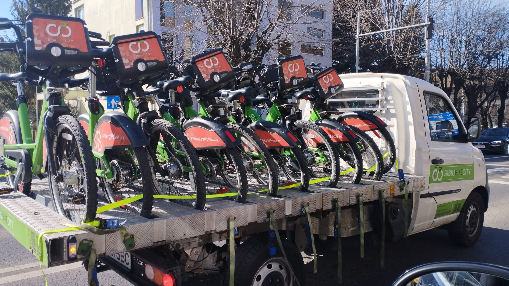 Vin bicicletele! Stațiile Sibiu Bike City vor funcționa de la începutul lunii martie