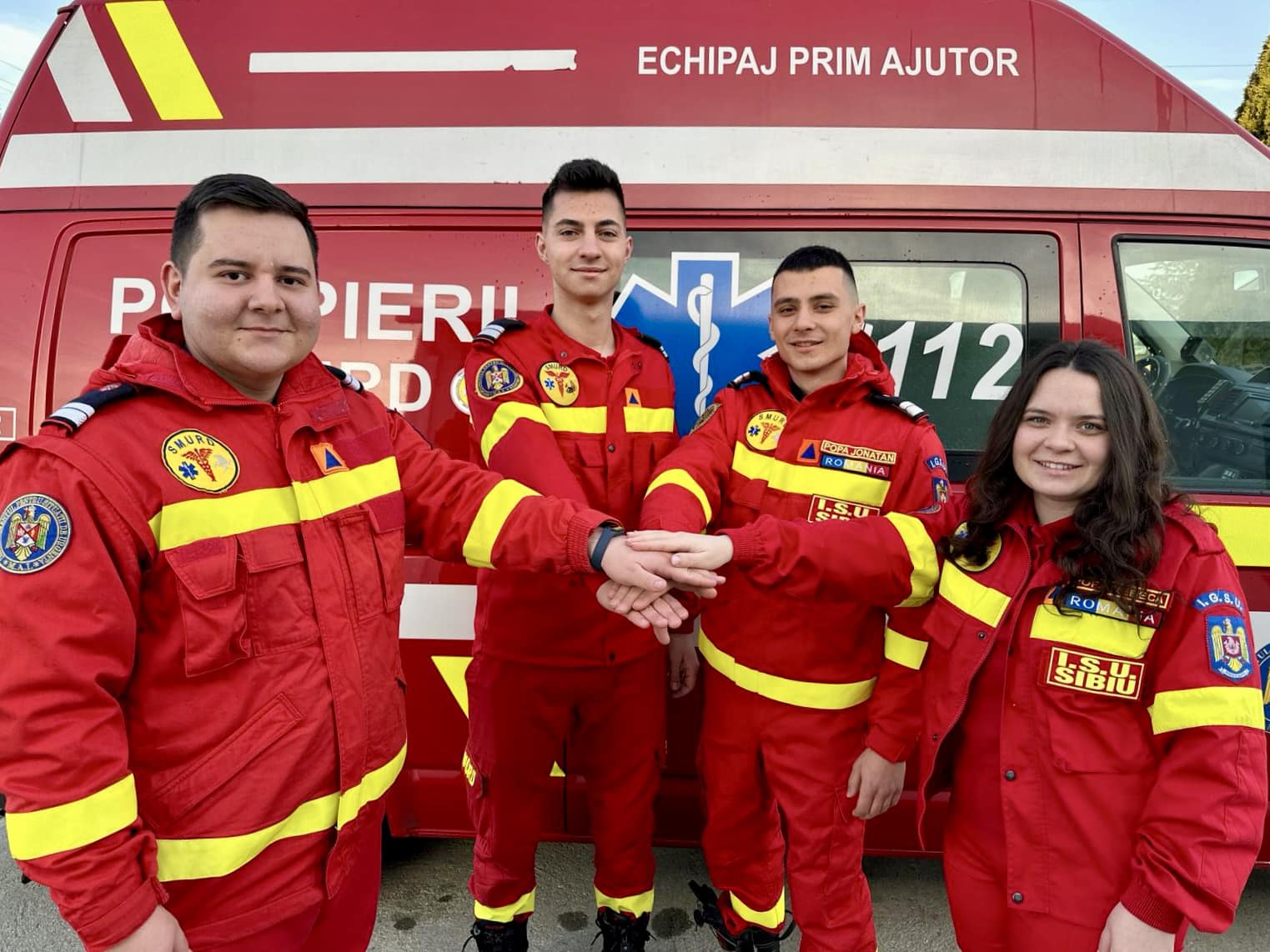 Fetiță din Sibiu, adusă pe lume cu ajutorul unui echipaj SMURD