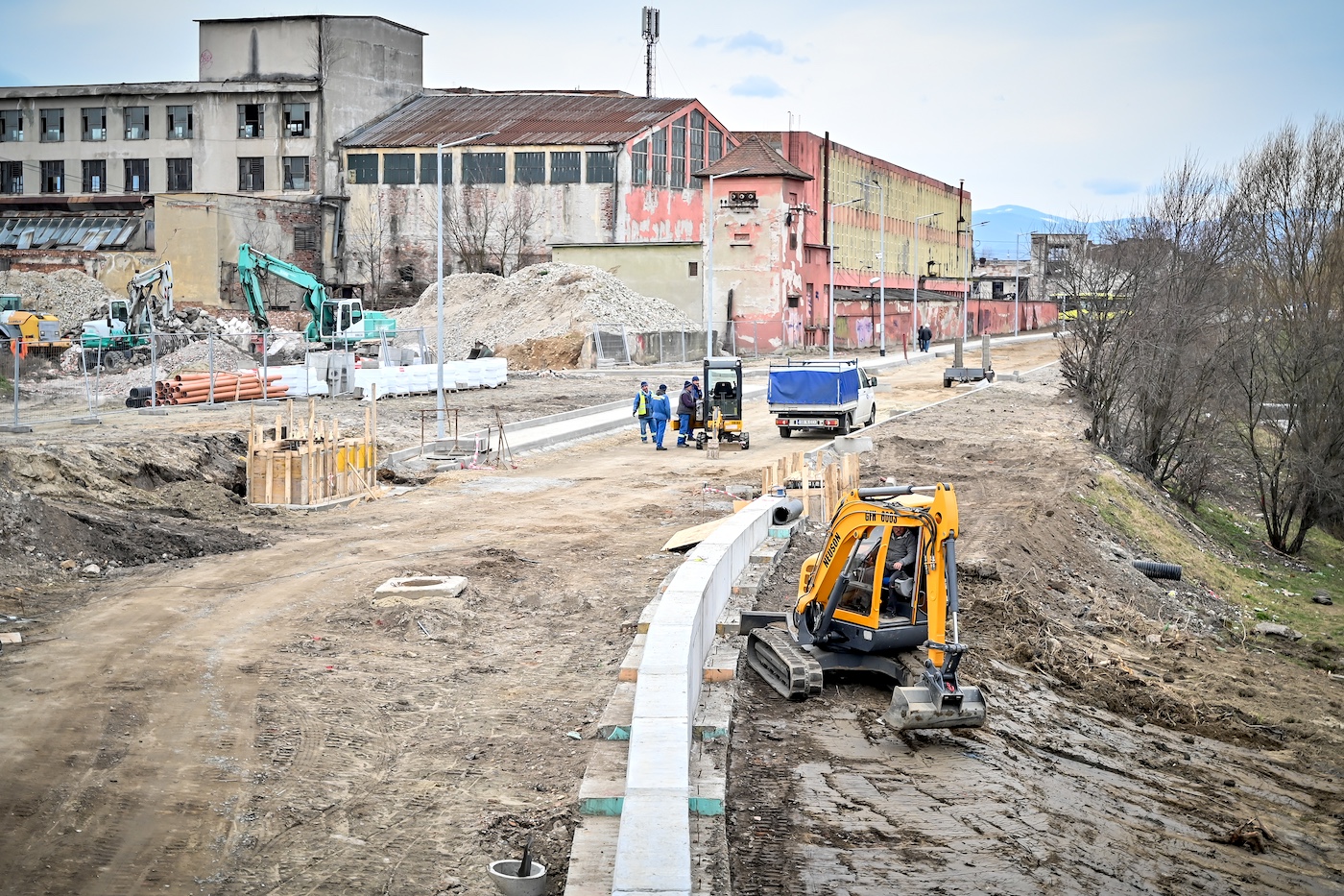 Reîncep lucrările pe str. Viitorului și se deschid pe str. Marburg, Atena și Trifoiului. Fodor: „Se vor finaliza anul acesta”