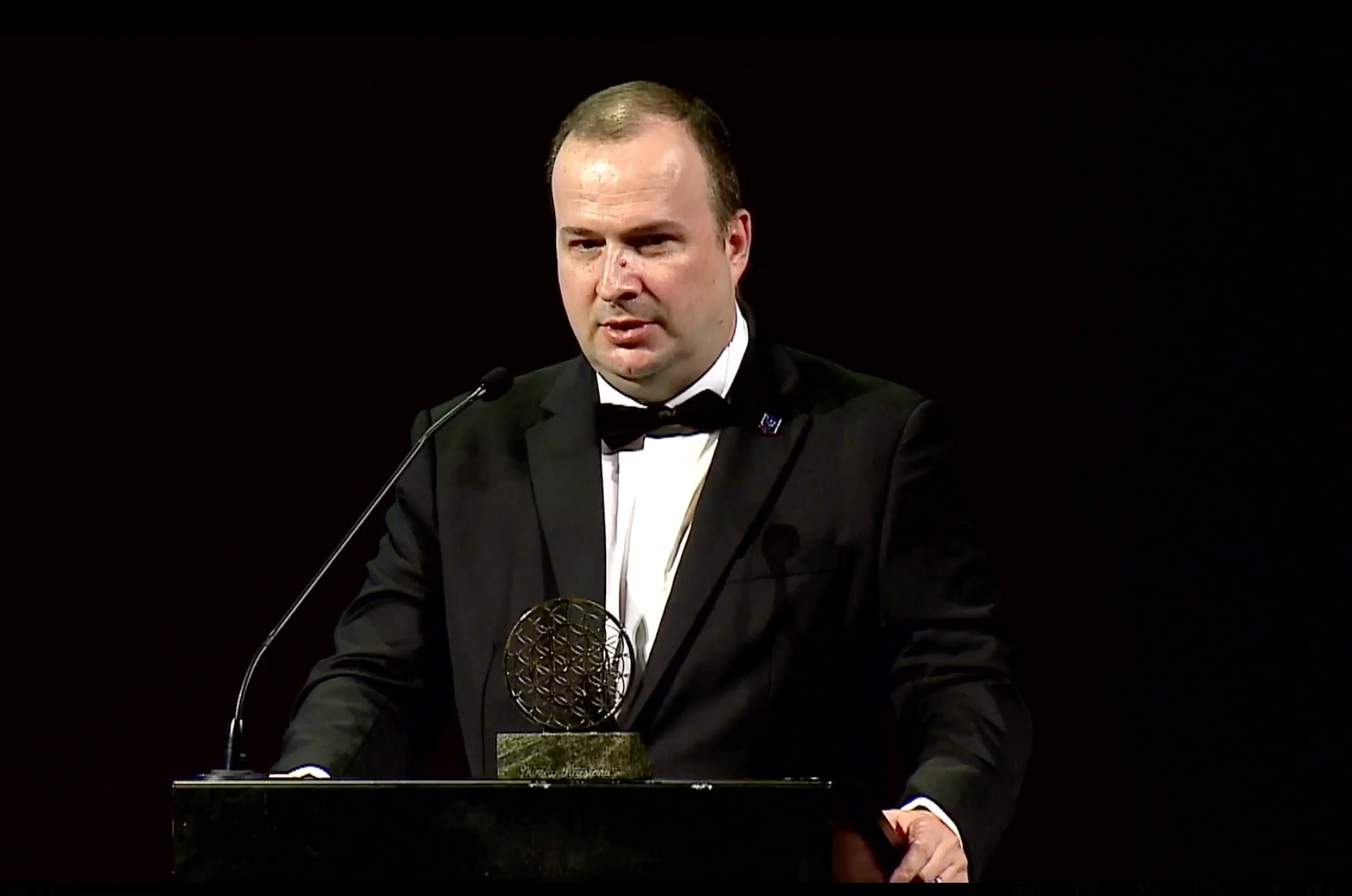 Discursul lui Andrei Terian la Gala cercetării românești: „Sunt poate singurul care și-a completat cererea în limba română”