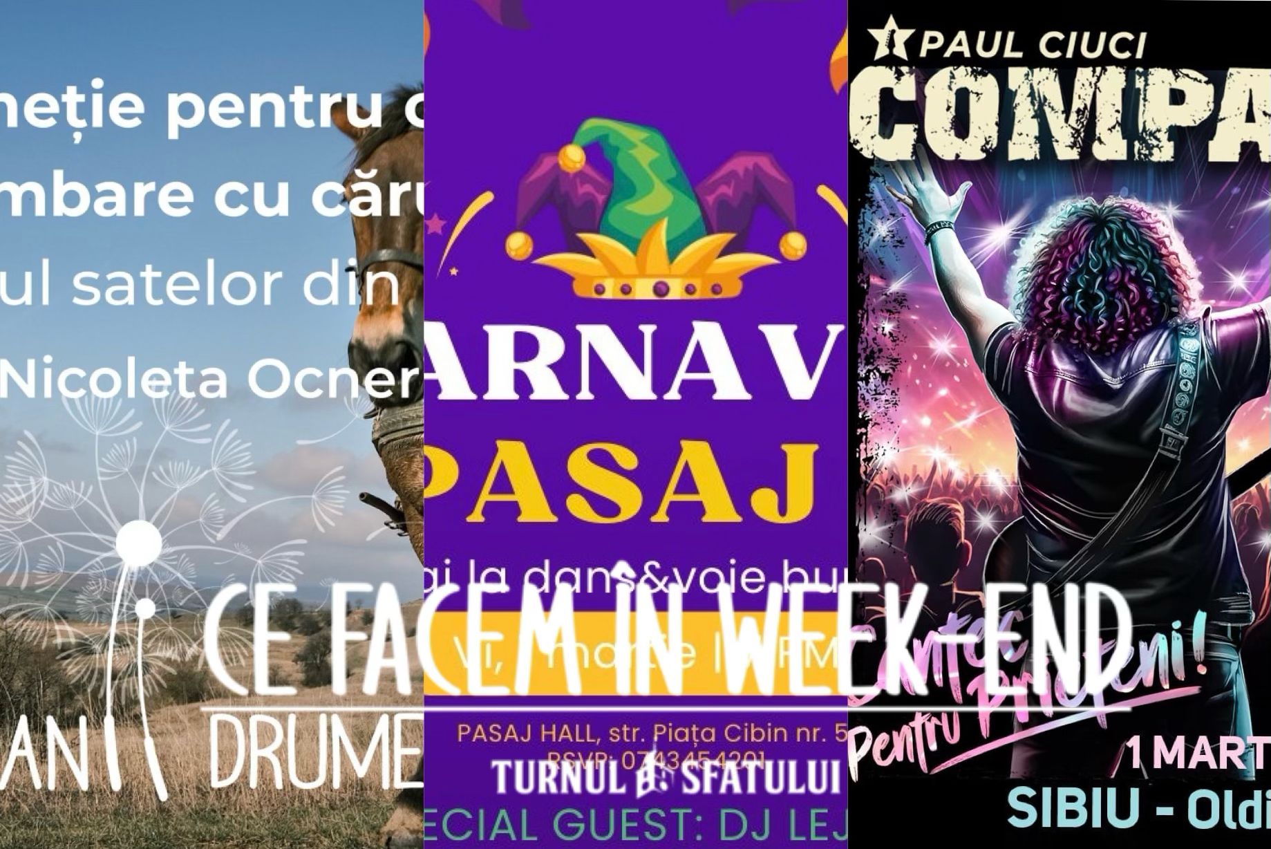 Ce facem weekend? Drumeții, meci pe Stadionul Municipal și petreceri de 1 martie