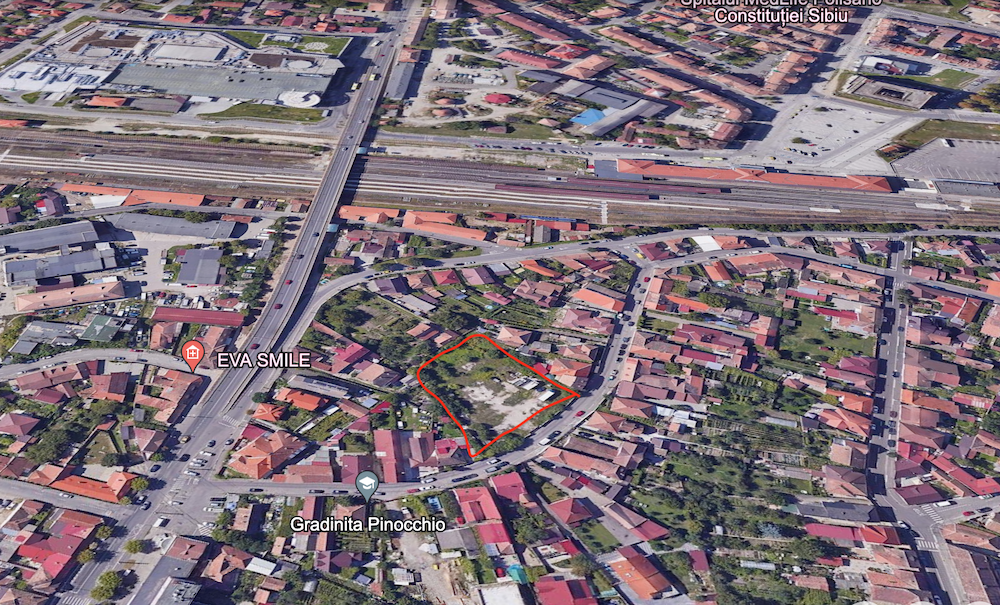13 case și 26 de locuri de parcare: consultare publică pentru un nou complex propus în zona Gării