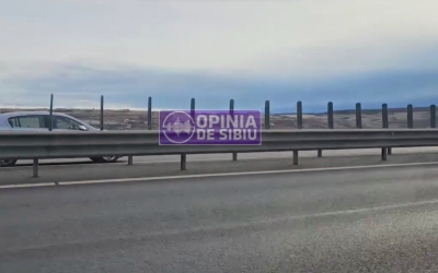 VIDEO – Încă un șofer filmat pe contrasens pe centura Sibiului
