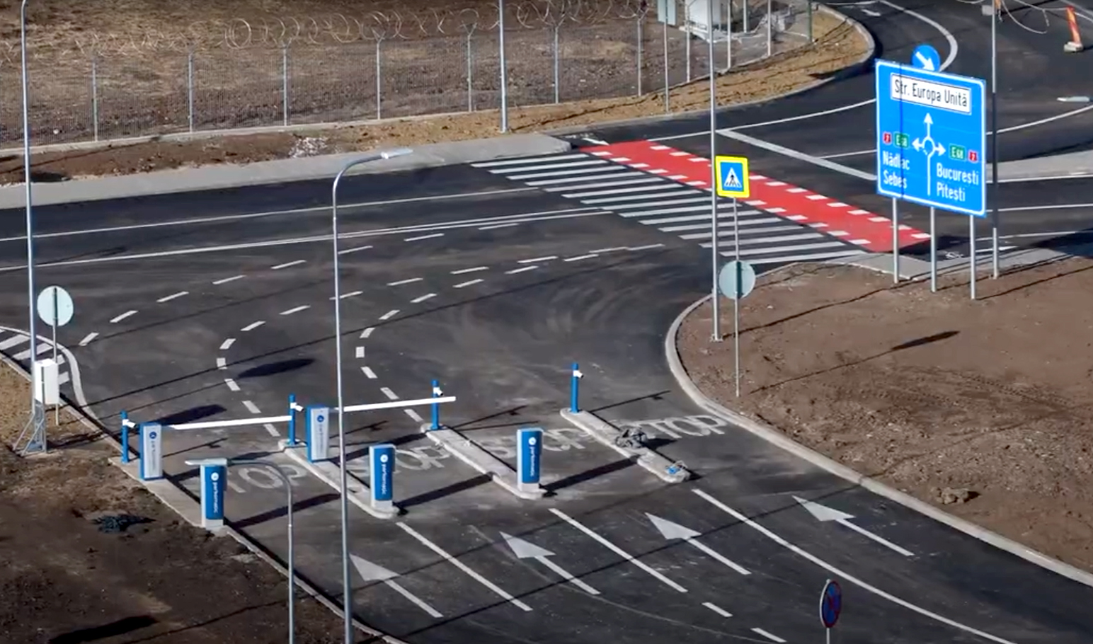 VIDEO Acces nou spre Aeroportul din Sibiu. Gîrdea: se dorește îmbunătățirea experienței pasagerilor noștri