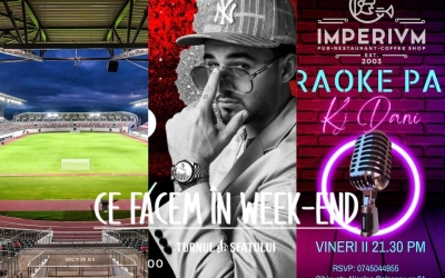 Ce facem în weekend? Târg de fapte bune, karaoke, drumeții și meci pe stadionul municipal
