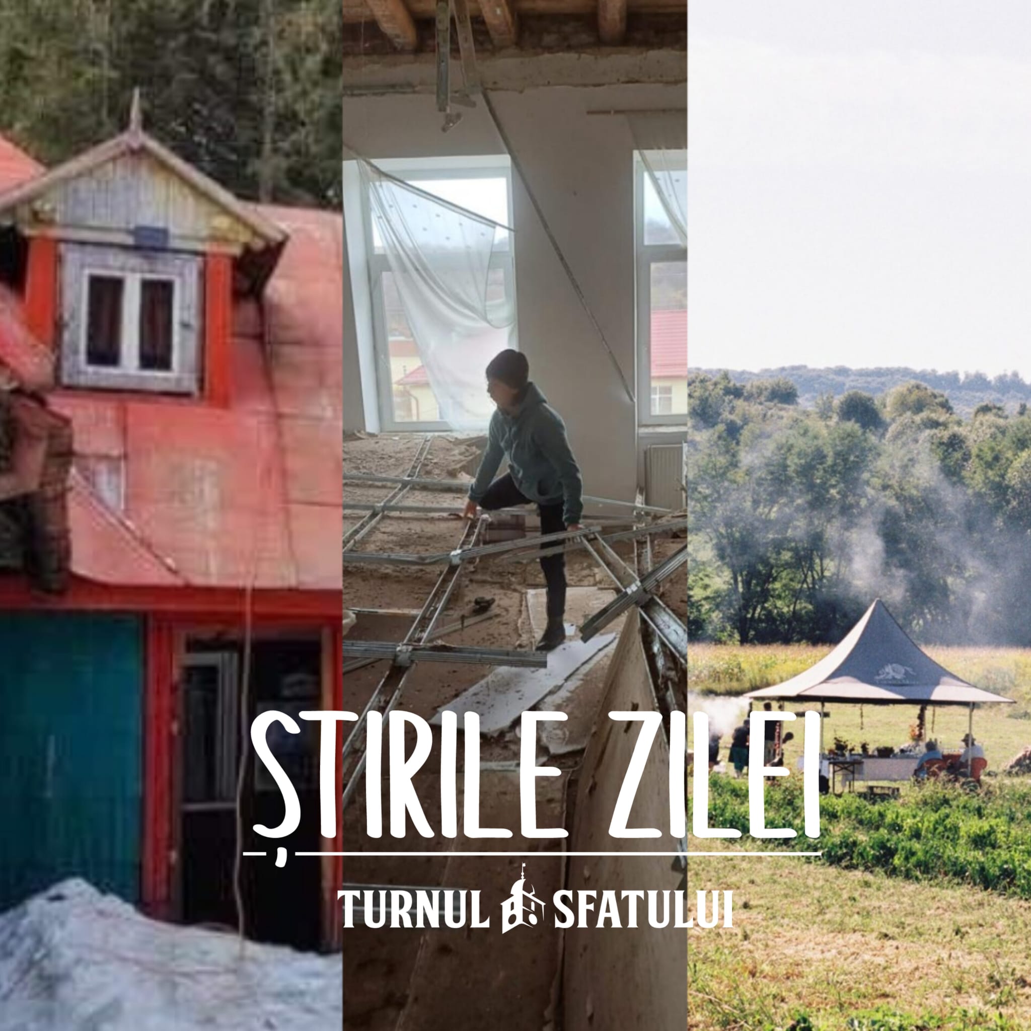 Știrile zilei, 9 februarie. Se demolează cabana de pe Valea Sâmbetei, se vinde ferma de legume de la Mălâncrav  și se cere o nouă expertiză în cazul tavanului căzut de la școala din Alămor