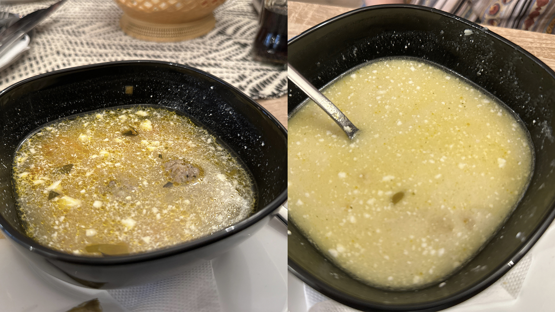 ciorba de burta si de perisoare