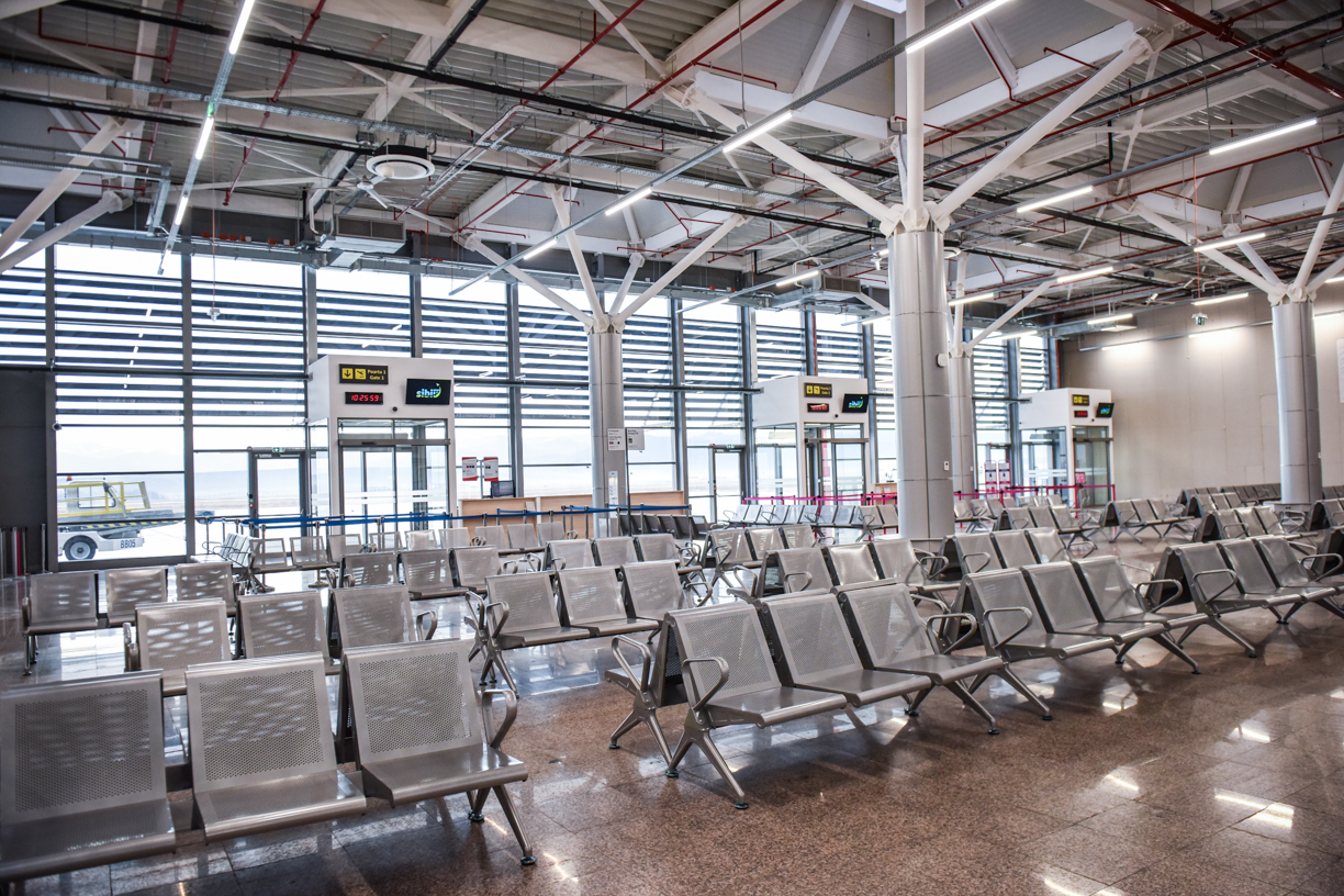 Aeroportul se așteaptă la un profit de sub un milion de lei în acest an. „Incertitudine în ceea ce privește cererea de transport aerian de persoane”