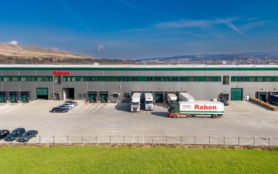 Noul depozit Raben din Cluj. Un depozit logistic de ultimă generație și conexiuni zilnice directe cu Europa