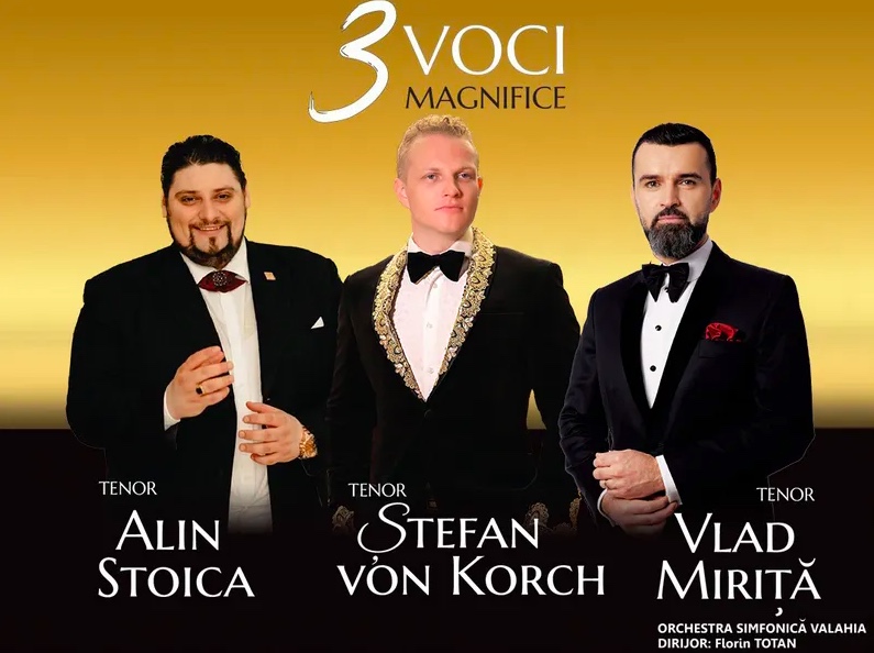 Singurul tenor român care anul trecut a cântat la Vatican și a fost invitatul Papei vine la Sibiu. Concert cu Trei Voci Magnifice