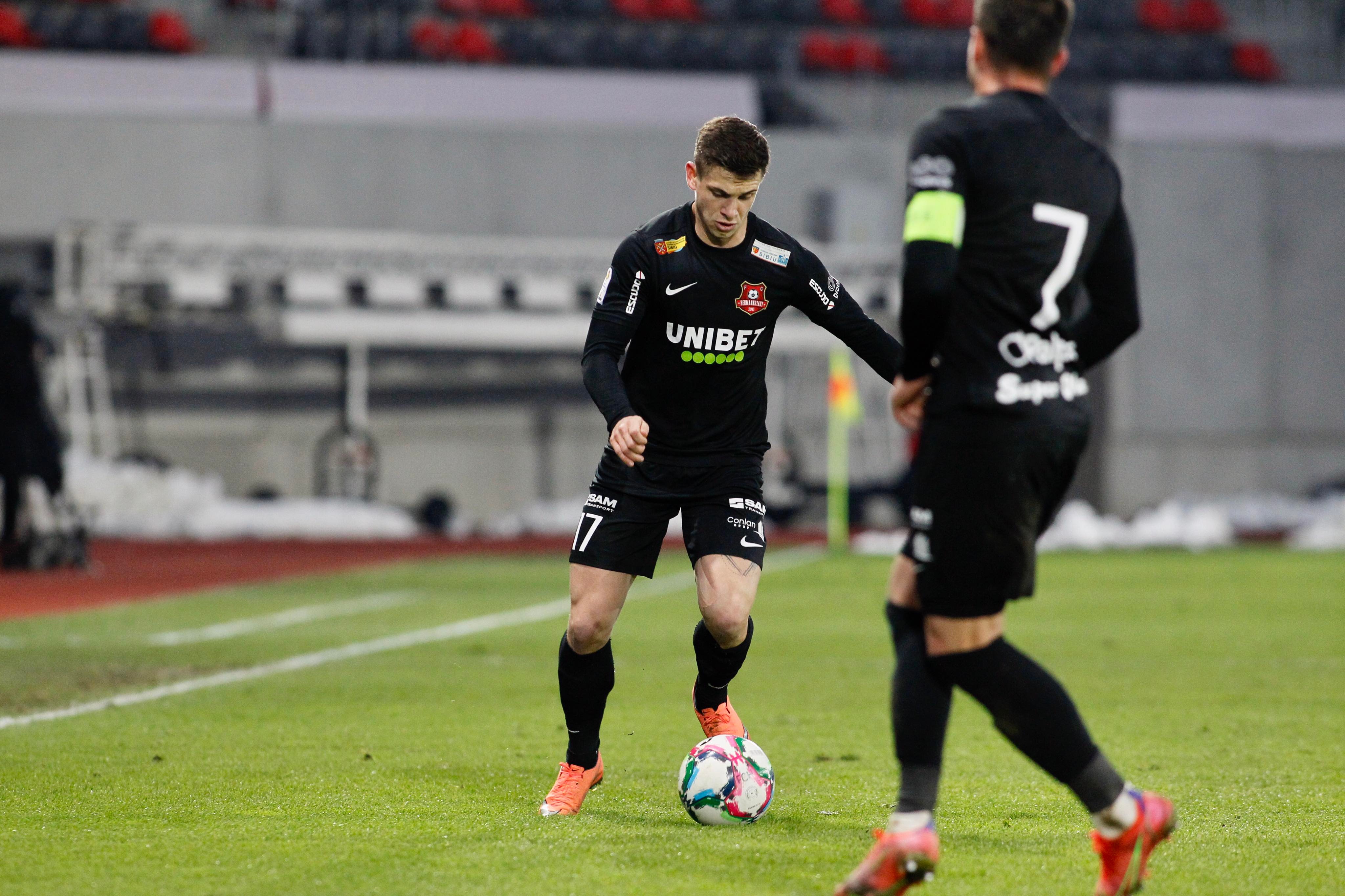FC Hermannstadt a pierdut în al doilea meci din play-out