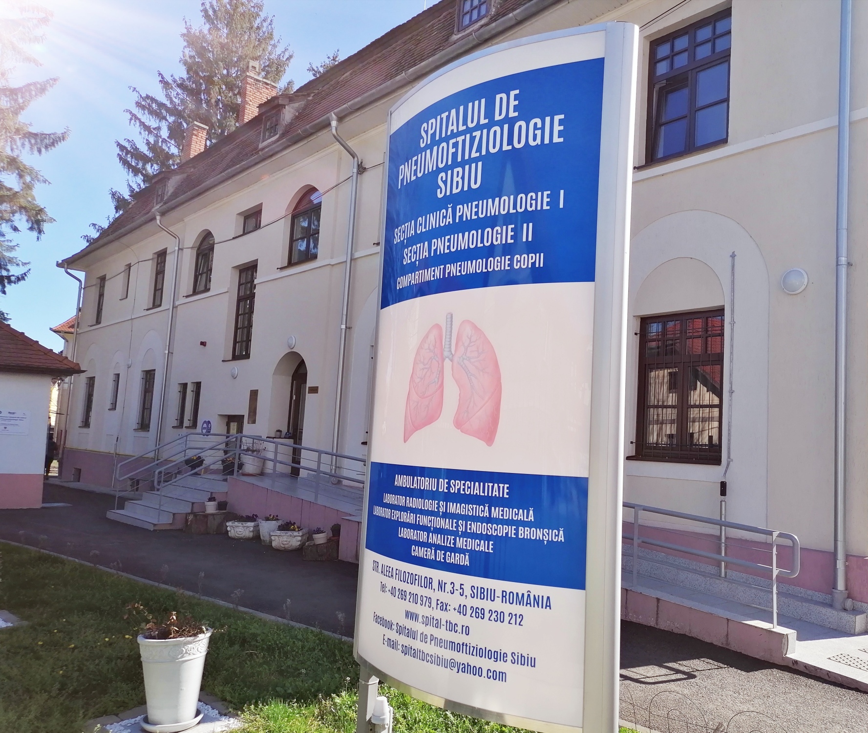 Spitalul TBC extinde programul de vizitare. Rămân interdicții pentru pacienții diagnosticați cu gripă sau COVID-19