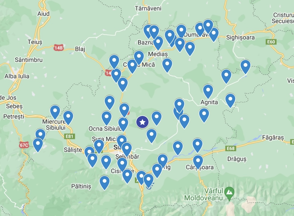 HARTA INTERACTIVĂ a alegerilor locale: Candidații anunțați până acum în toate localitățile din județul Sibiu. Plus candidații la toate consiliile județene și municipiile reședință de județ