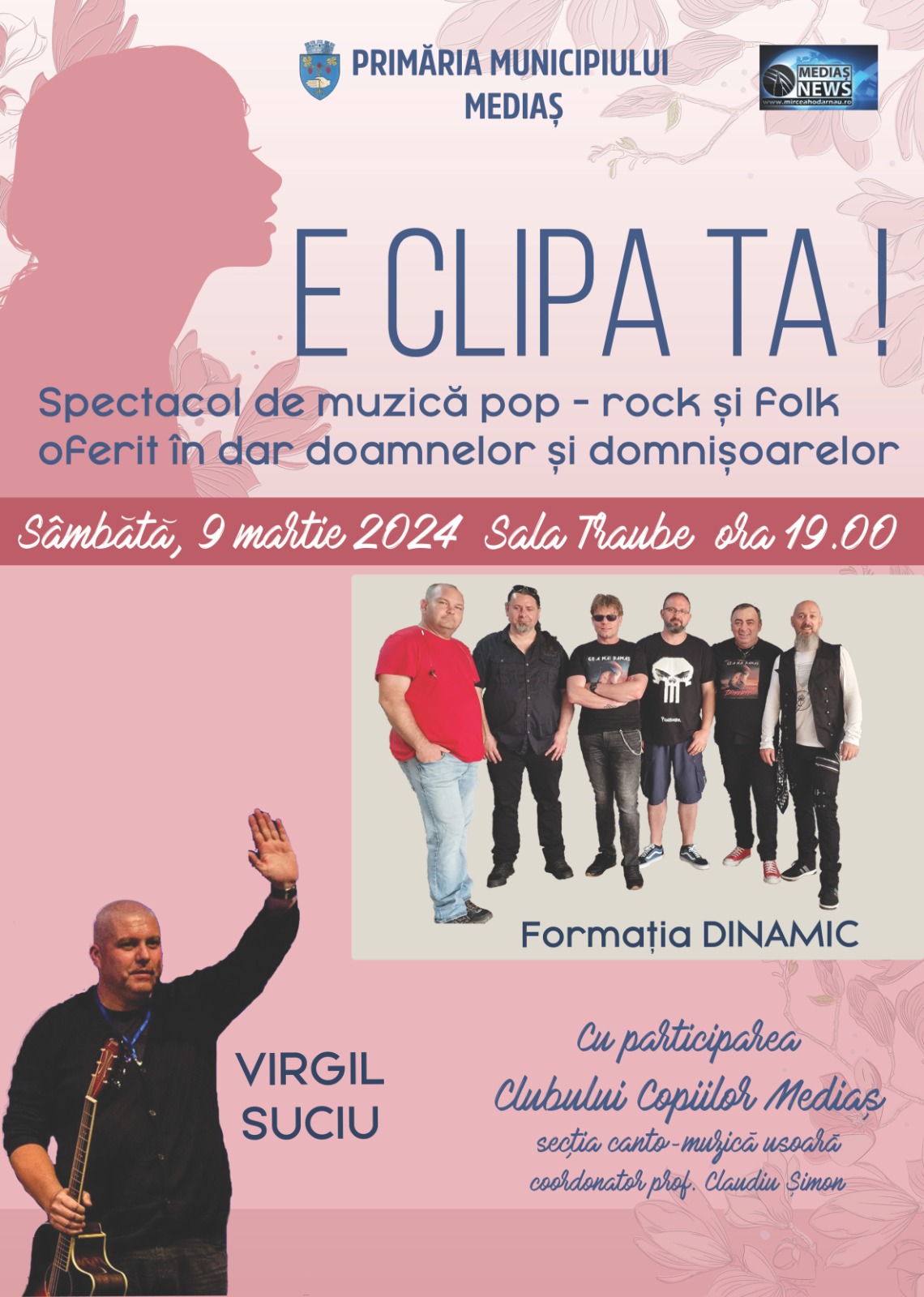 Spectacole dedicate Zilei Femeii la Sala Traube, la Mediaș