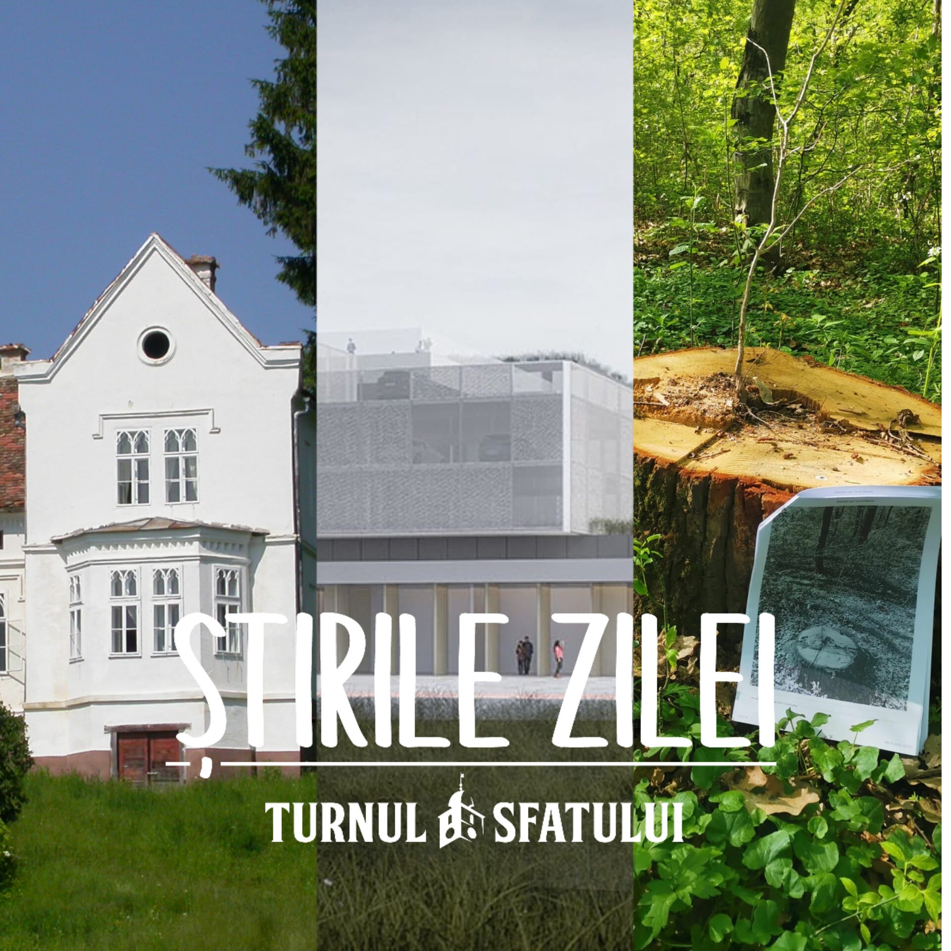 Știrile zilei - 10 aprilie: Casă parohială vândută cu tot cu biserică, Piața Cibin se restructurează și zeci de copaci sunt tăiați în Pădurea Dumbrava