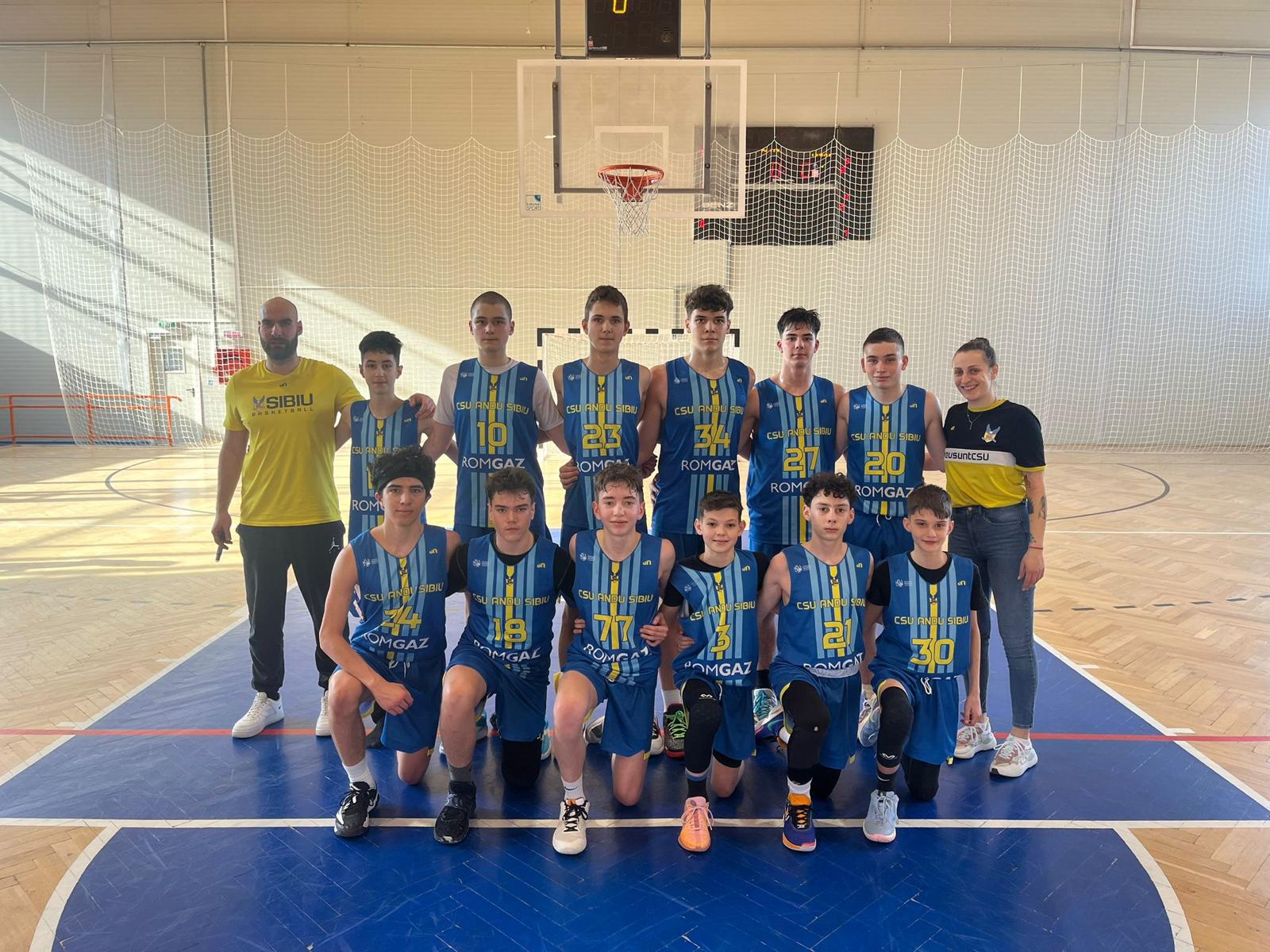 Turneul Final U14 Masculin: Sibiul găzduiește elita baschetului tânăr