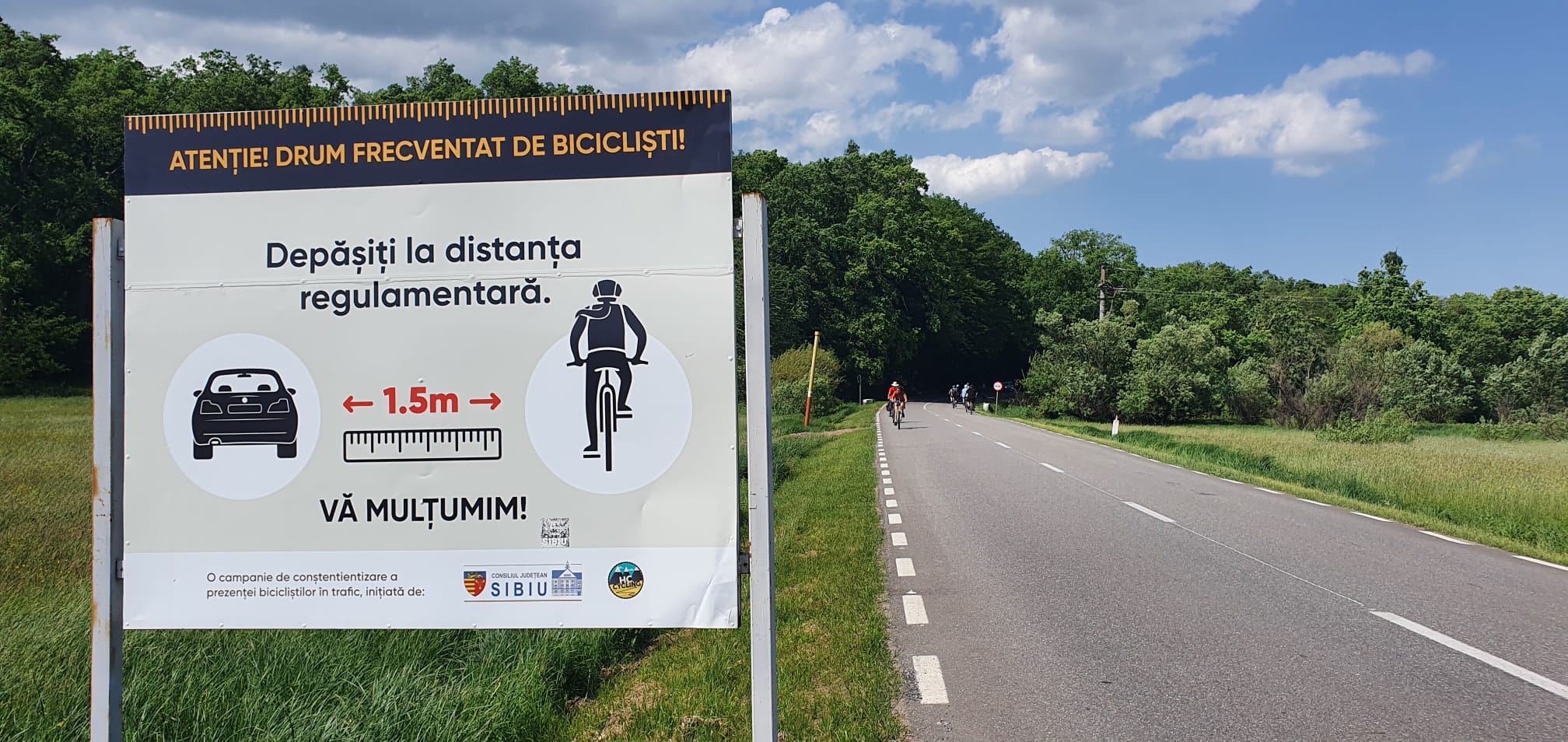 23,6 mil. de lei: pista de biciclete către Cisnădioara se supune la vot cu „traseu sugerat”, cu borduri și traversări supraînălțate la intersecții