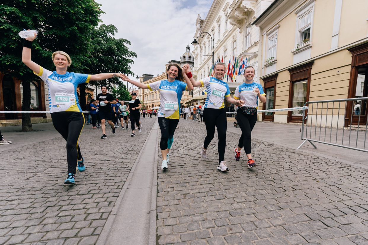 „Pași pentru oraș”: probă de mers la Maratonul Internațional Sibiu
