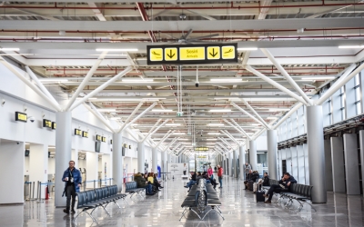 Traficul de pasageri pe Aeroportul Sibiu a scăzut cu 10% față de primul trimestru din 2023. Media națională e pe plus cu 5%