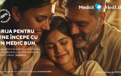 De sărbători, MedLife ți-a pregătit oferte speciale pentru pachetele de sănătate. Întâmpină Paștele cu bucurie și o stare de bine