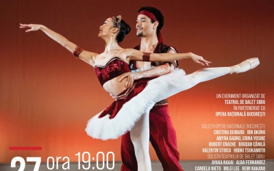 Ziua Internațională a Dansului, celebrată împreună de Teatrul de Balet Sibiu și Opera Națională București