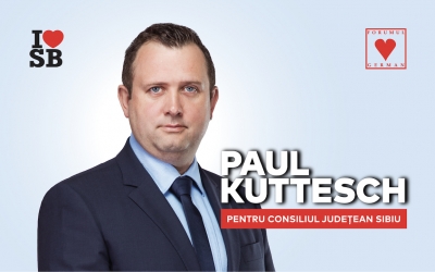 Paul Kuttesch, candidatul FDGR la președinția Consiliului Județean Sibiu: „Nu îmi doresc altceva decât să ne fie tuturor mai bine”