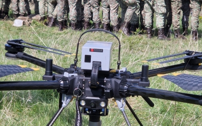 Efectul războiului din Ucraina: Dronele militare incluse în exercițiul din Dealul Dăii, unde studenții AFT au simulat respingerea inamicului