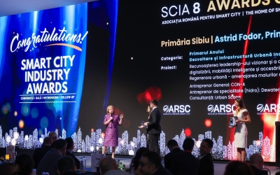 Astrid Fodor, desemnată „primarul anului” la gala Smart City: „Fără mare zarvă, orașul nostru s-a dezvoltat smart”