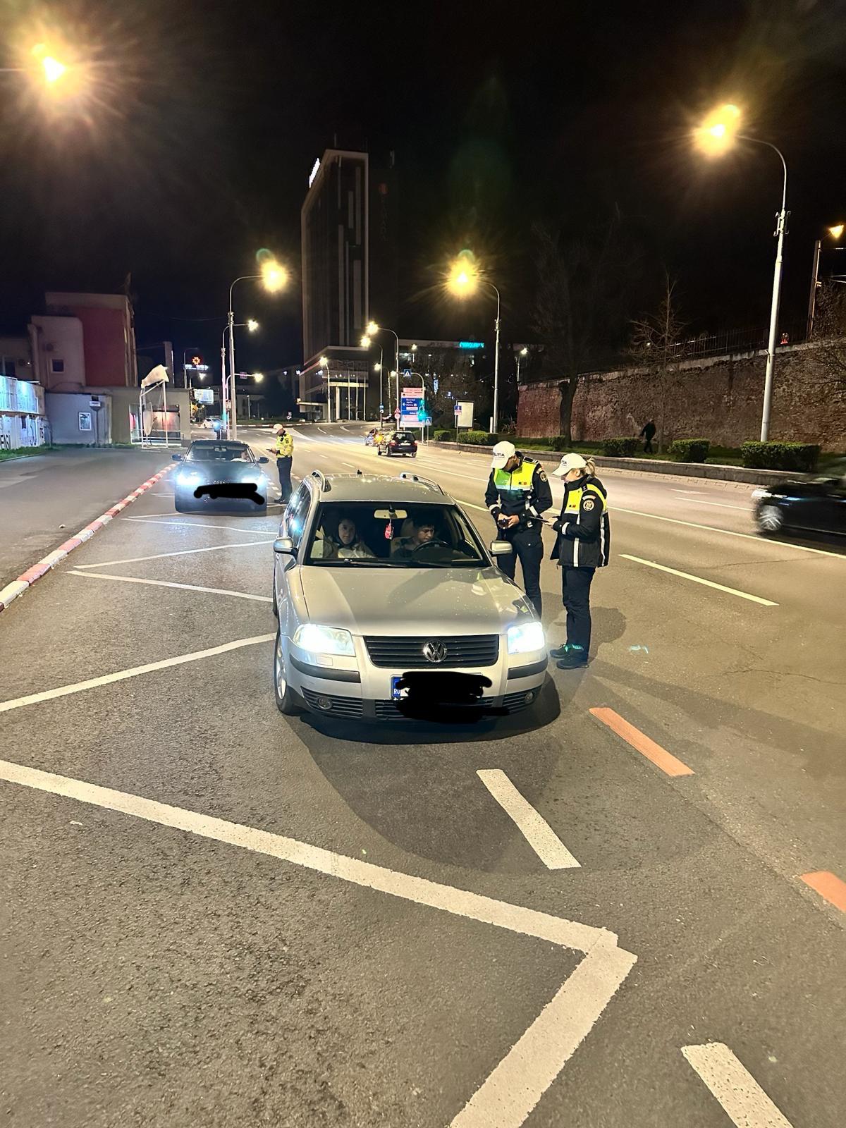 40 de șoferi au rămas fără permis în weekend. Polițiștii sibieni au aplicat amenzi în valoare de 280.000 de lei