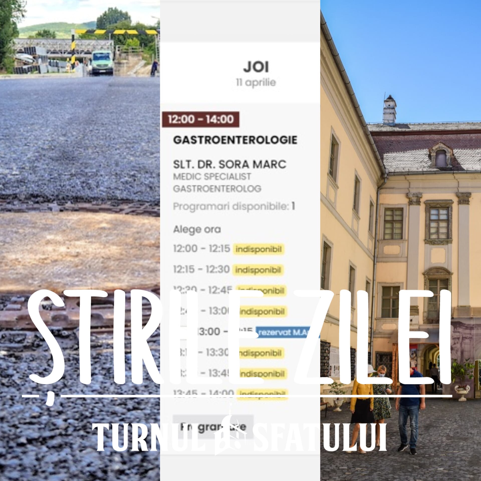 Știrile zilei - 13 mai. Premieră la Sibiu unde pe o stradă s-au montat capace de canal „autonivelante”, Spitalul Militar își epuizează locurile îninte de startul programărilor și Palatul Brukenthal, deschis de Noaptea Muzeelor