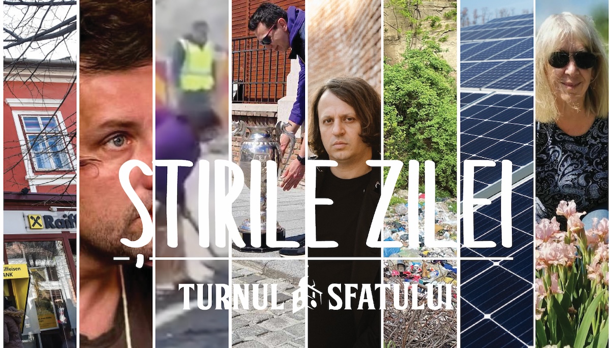 Știrile Zilei: Interviu cu Alternosfera acasă, la Sibiu și groapa de gunoi care se vede din satelit