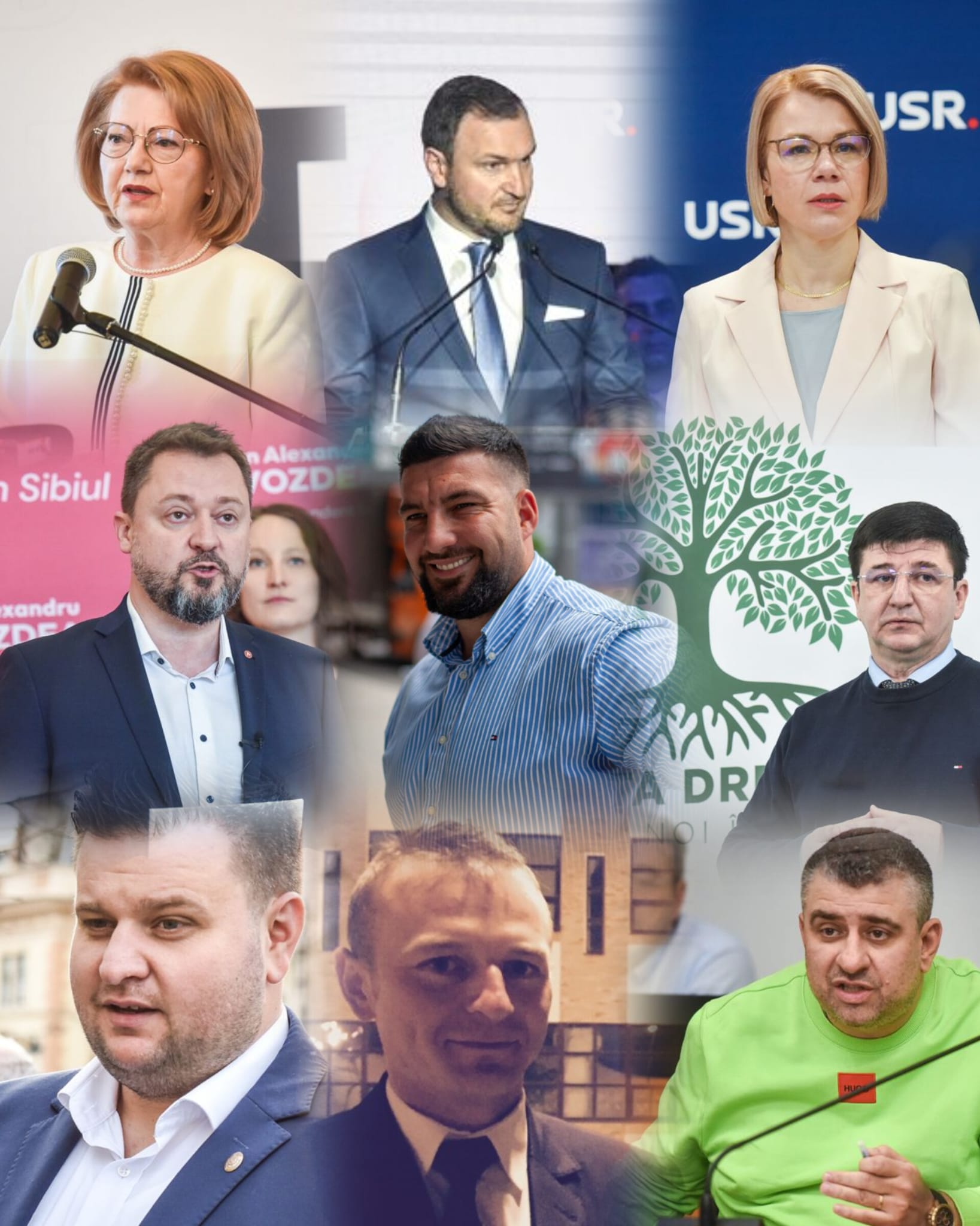 Competiția pentru funcția de primar al Sibiu se dă între nouă candidați: opt politici și unul independent. Principalele liste de candidați la Consiliul local