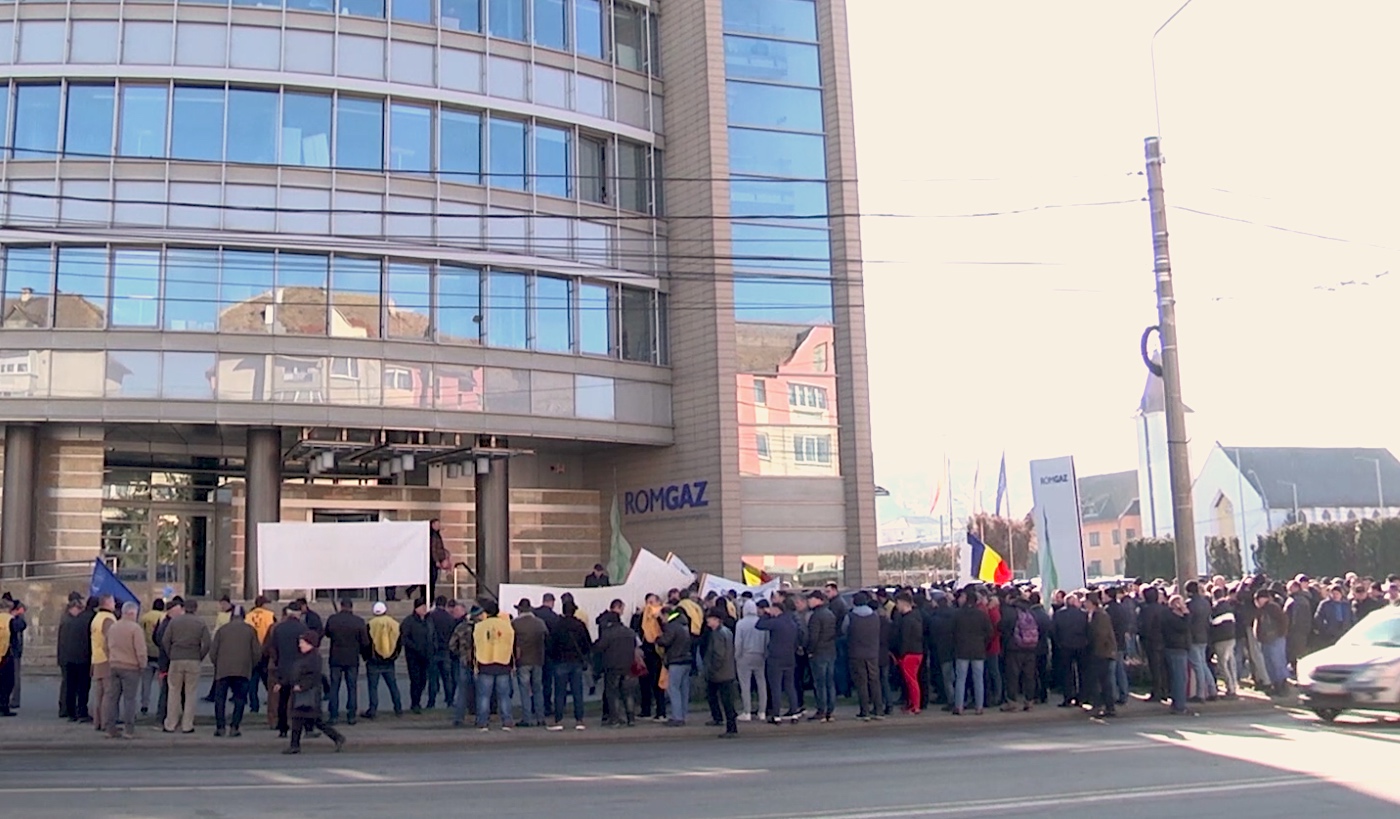 „Rușine să le fie, nu au credință!” Sindicaliștii Romgaz, nemulțumiți de faptul că nu au primit prime de Paști
