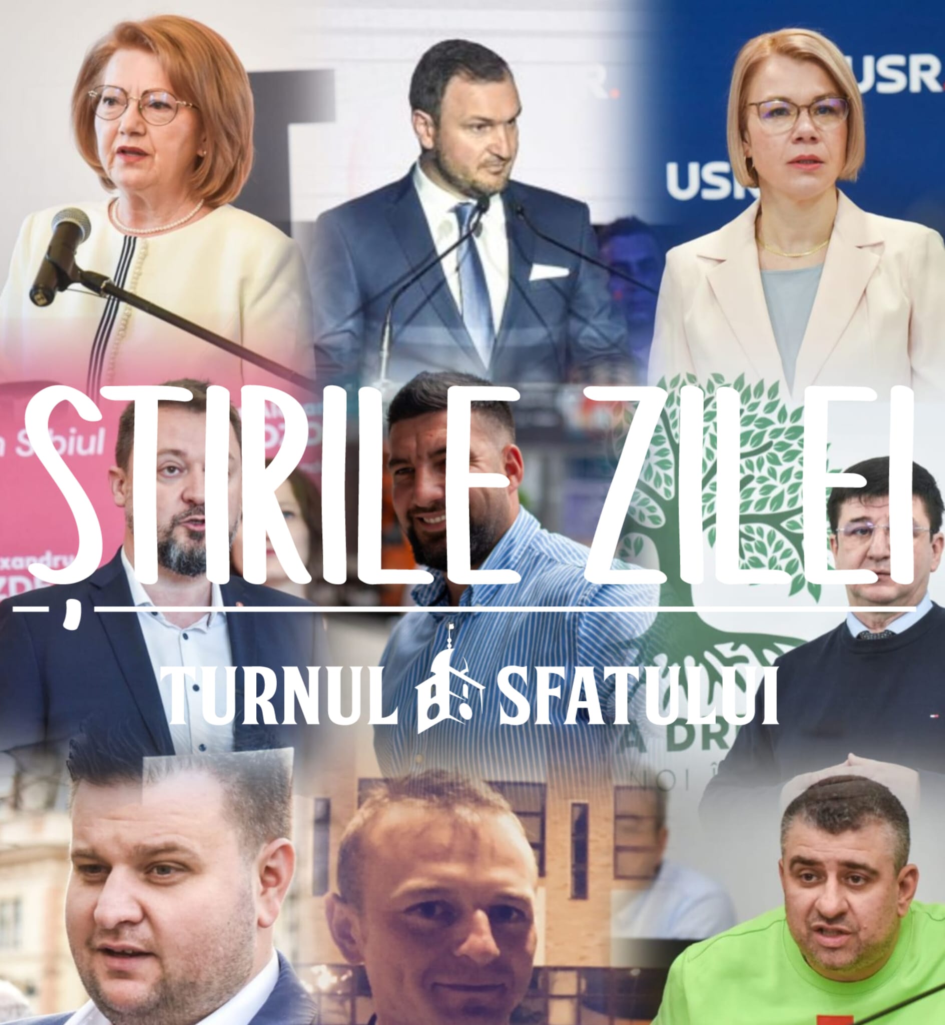 Știrile zilei de joi – de la toți candidații pentru Primăria Sibiu la noul parc Sub Arini