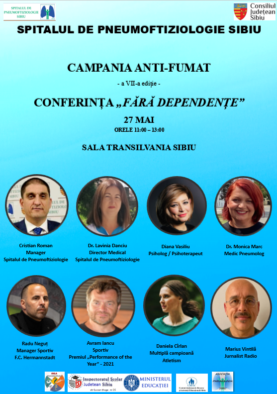 Omul de radio Marius Vintilă va modera conferința „Fără dependențe” din cadrul Campaniei Antifumat 2024. Sunt așteptați peste 2.000 de tineri