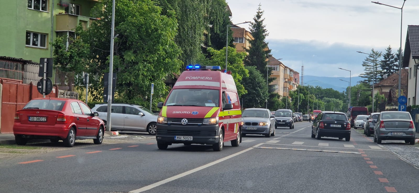 Intervenție SMURD în Parcul Belvedere: O fetiță a ajuns la spital