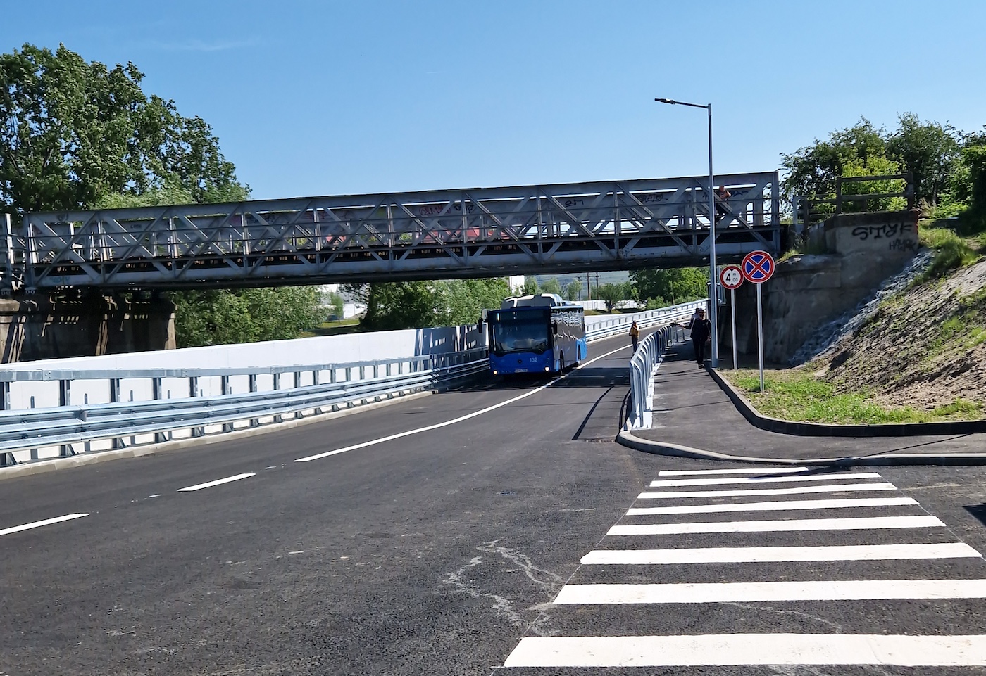 Strada Viitorului s-a deschis circulației, inclusiv pentru Tursib: „Aici nu e doar un drum, ci o lucrare inginerească deosebită”