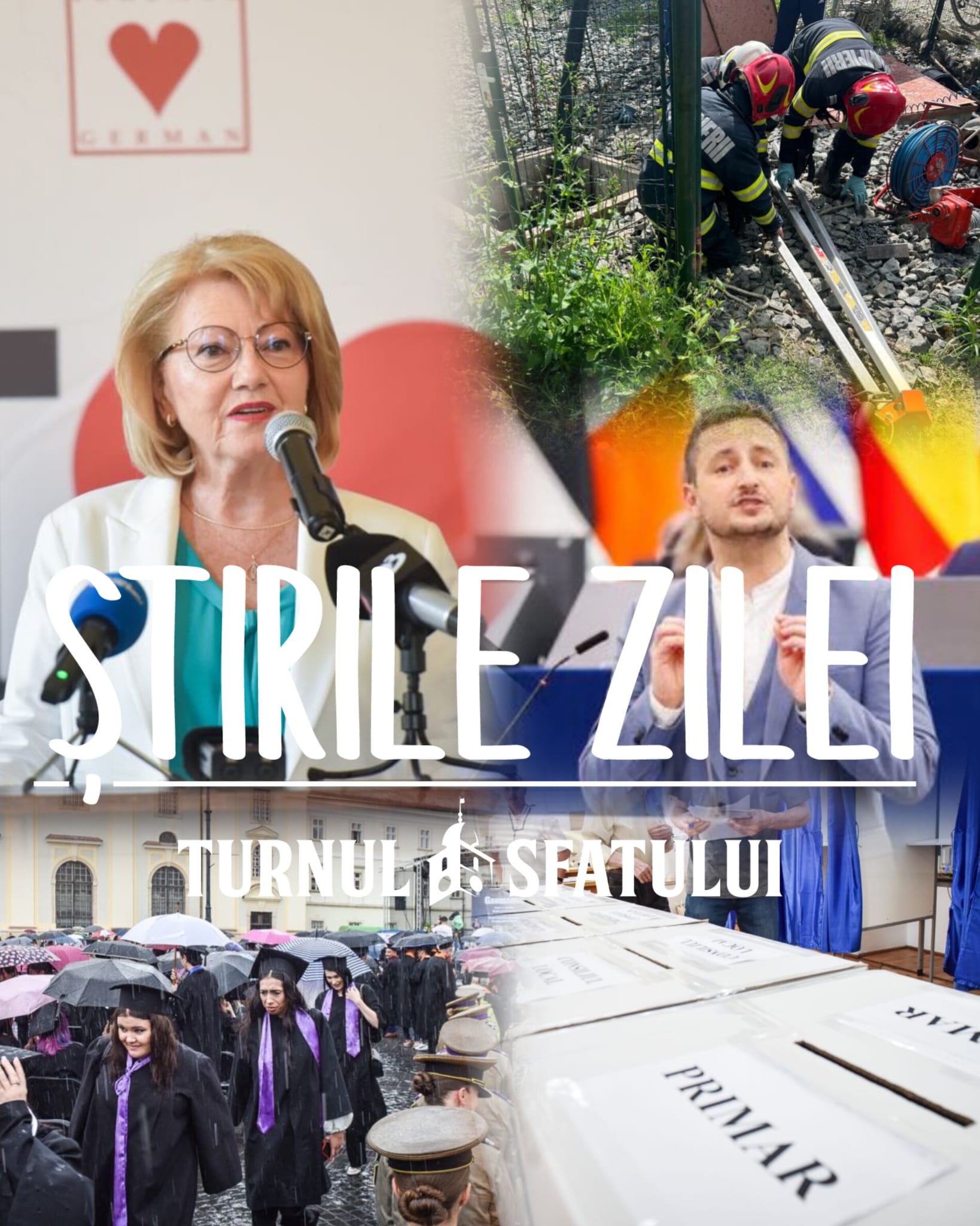 Voturile au fost numărate la Sibiu. Știrile zilei de marți