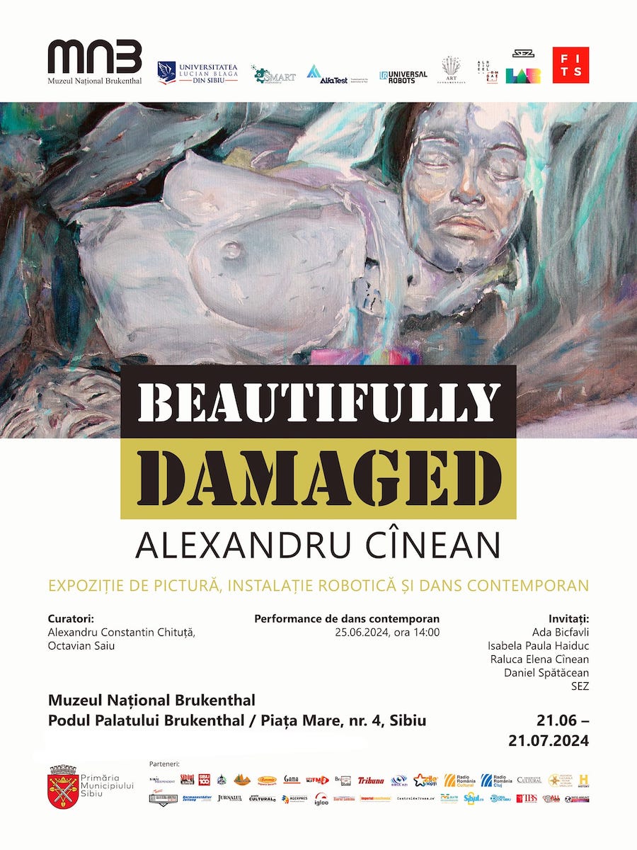 Un artist sibian organizează o expoziție de pictură, instalație robotică și performance de dans contemporan, în Podul Palatului Brukenthal. „Îmbină elemente ale trecutului cu aspecte ale prezentului”