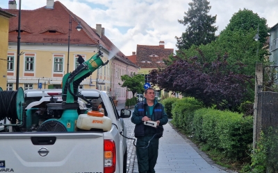 Primăria Sibiu anunță o nouă acțiune de dezinsecție împotriva țânțarilor în municipiul Sibiu