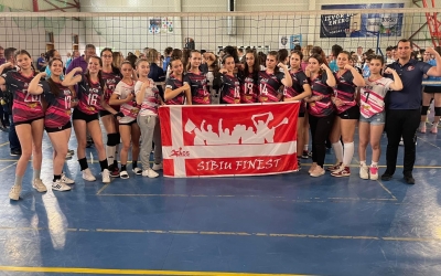Clubul Champions Sibiu stabilește un nou record în istoria voleiului sibian: A înscris șapte echipe în Campionatul Național de Volei