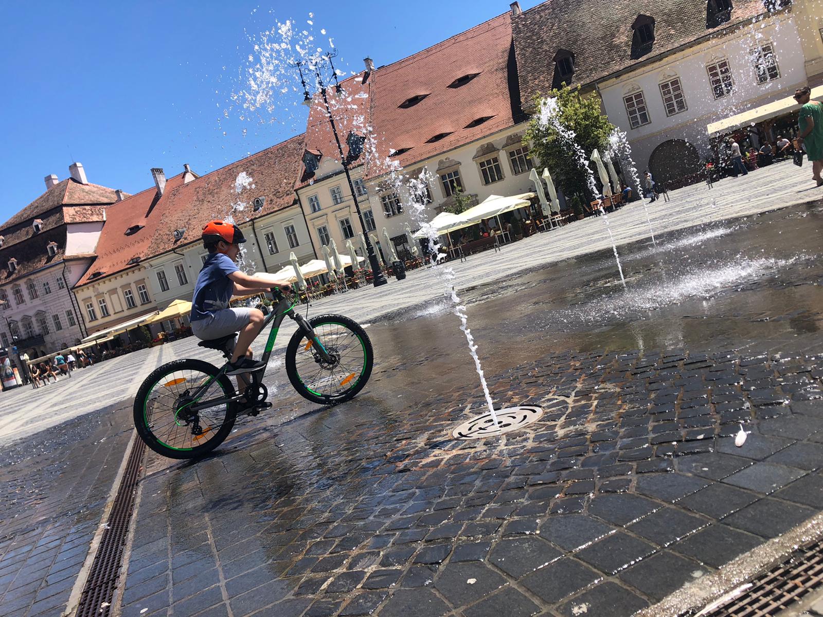 30 de grade Celsius, astăzi, în municipiul Sibiu. Încep atenționările legate de disconfortul termic