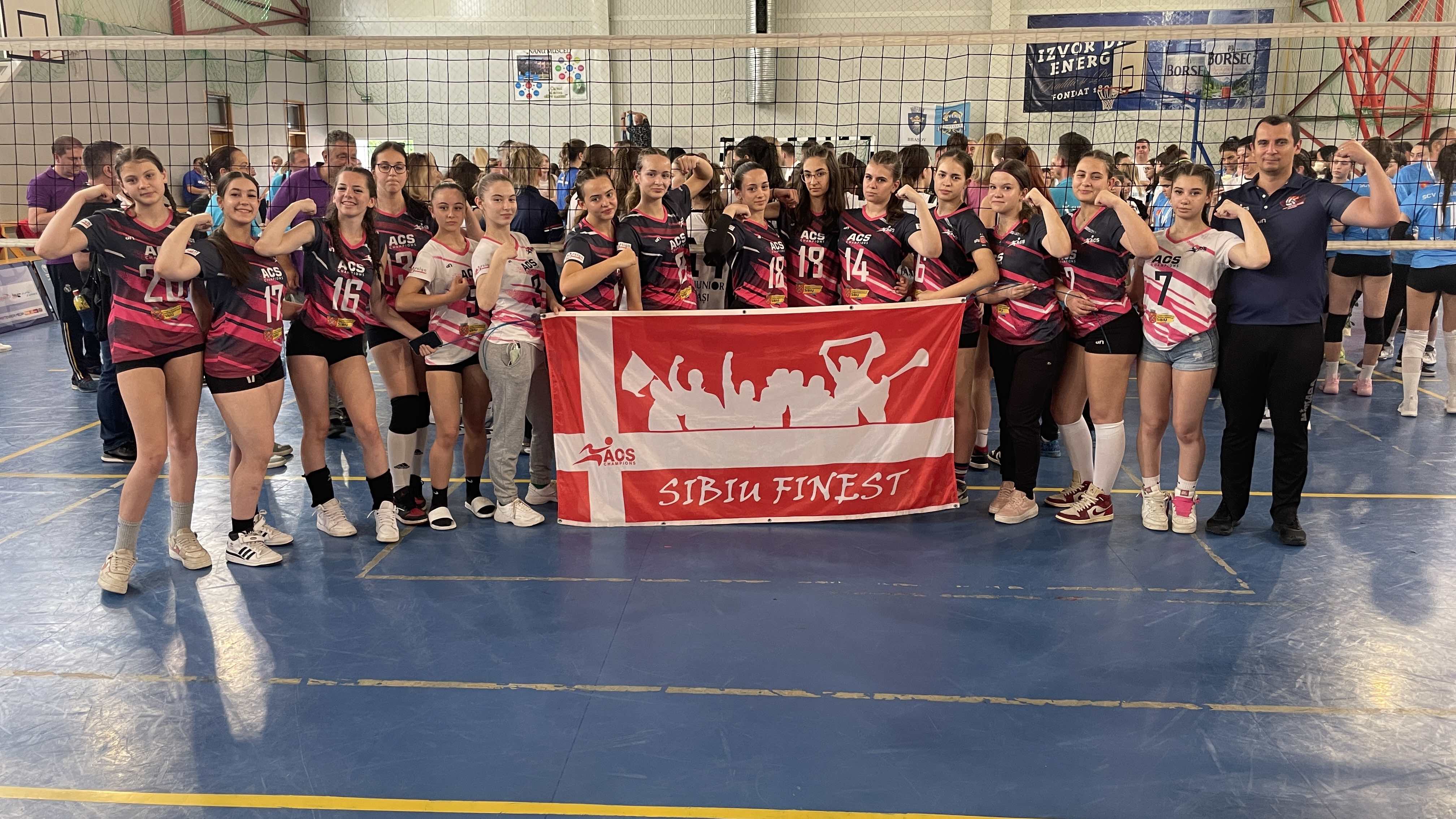 Clubul Champions Sibiu încheie sezonul între primele patru echipe din țară la U13 și U15