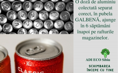 Aluminiul: cum și de ce să îl reciclăm?