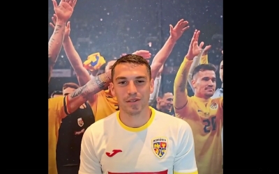 VIDEO Căpitanul echipei naționale, mesaj pentru tinerii care dau Bac-ul: „mult succes, să fiți inspirați și să luați note cât mai mari!”